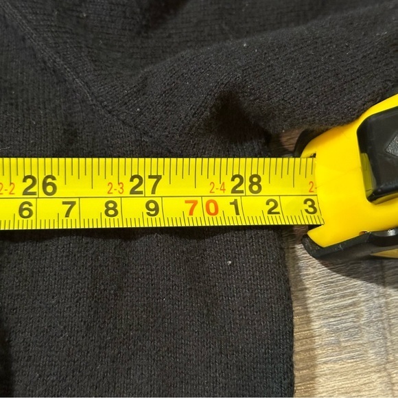 Polo Ralph Lauren Mens Size 2XB Sweater Black 100% Pima Cotton V‎ Neck - Picture 5 of 6